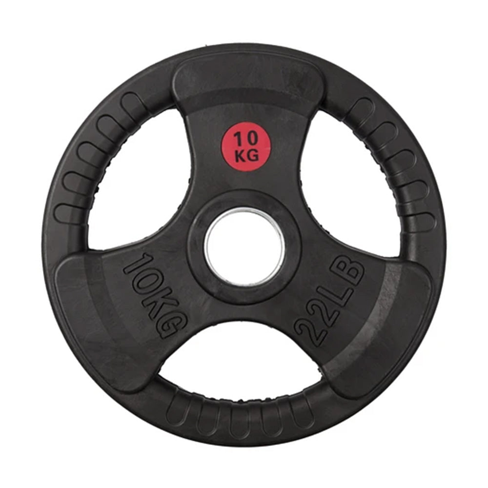 Disco Olímpico 3 Agarres de 10kg Orcus (Unidad)