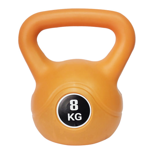 Kettlebell Pesa Rusa Naranja 8kg Pvc