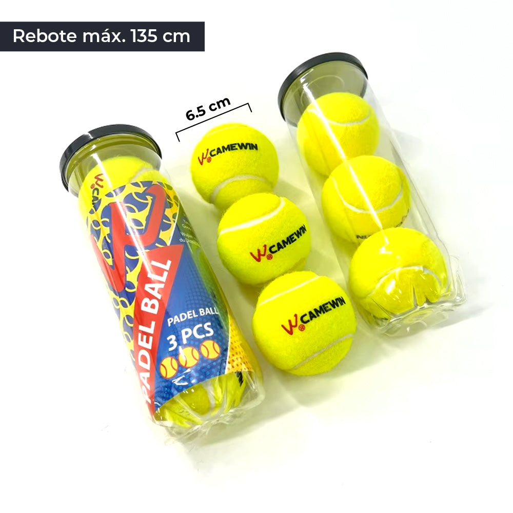 Tarro 3 Pelotas De Pádel
