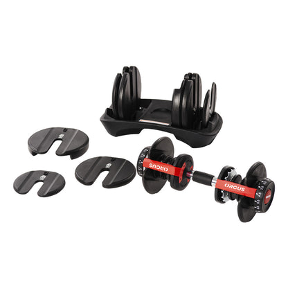 Mancuerna Ajustable 24kg Orcus Con Base