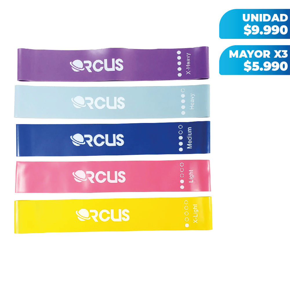 Pack X3 Pack De 5 Bandas Pro Loop Orcus