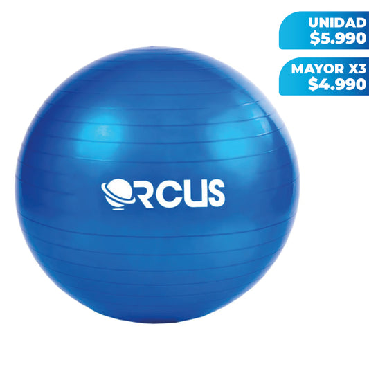 Pack X3 Pelota Pilates 55cm Con Bombín