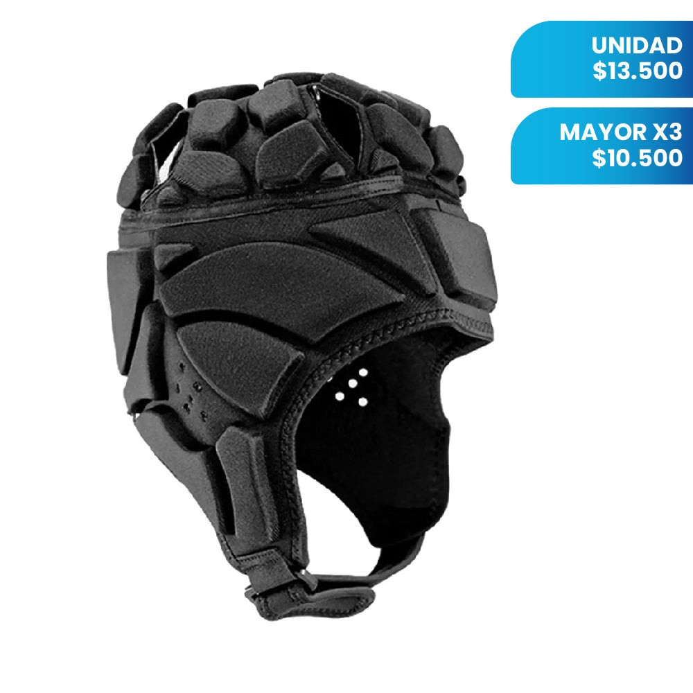 Pack X3 Gorro Casco De Portero Futbol Rugby