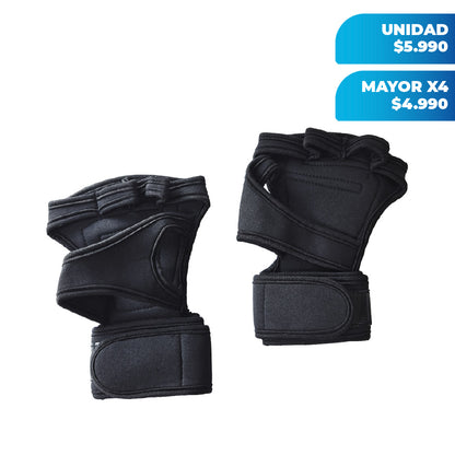Pack X4 Guante Fitness Callera M-L