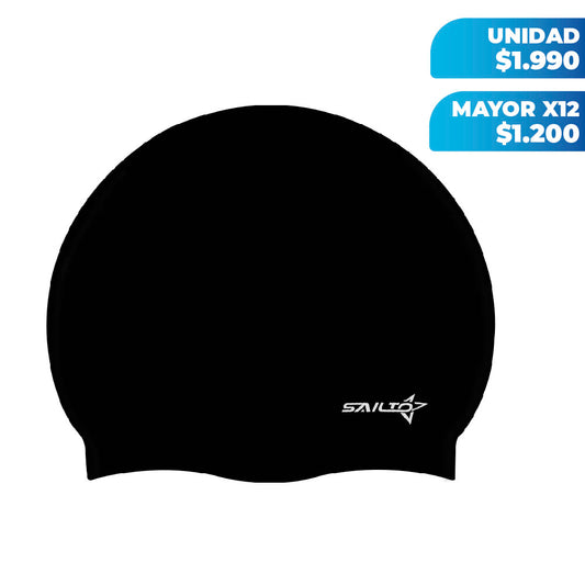 Pack X12 Gorro De Natación Silicón