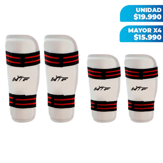 Pack X4 Set 4 Protecciones Taekwondo