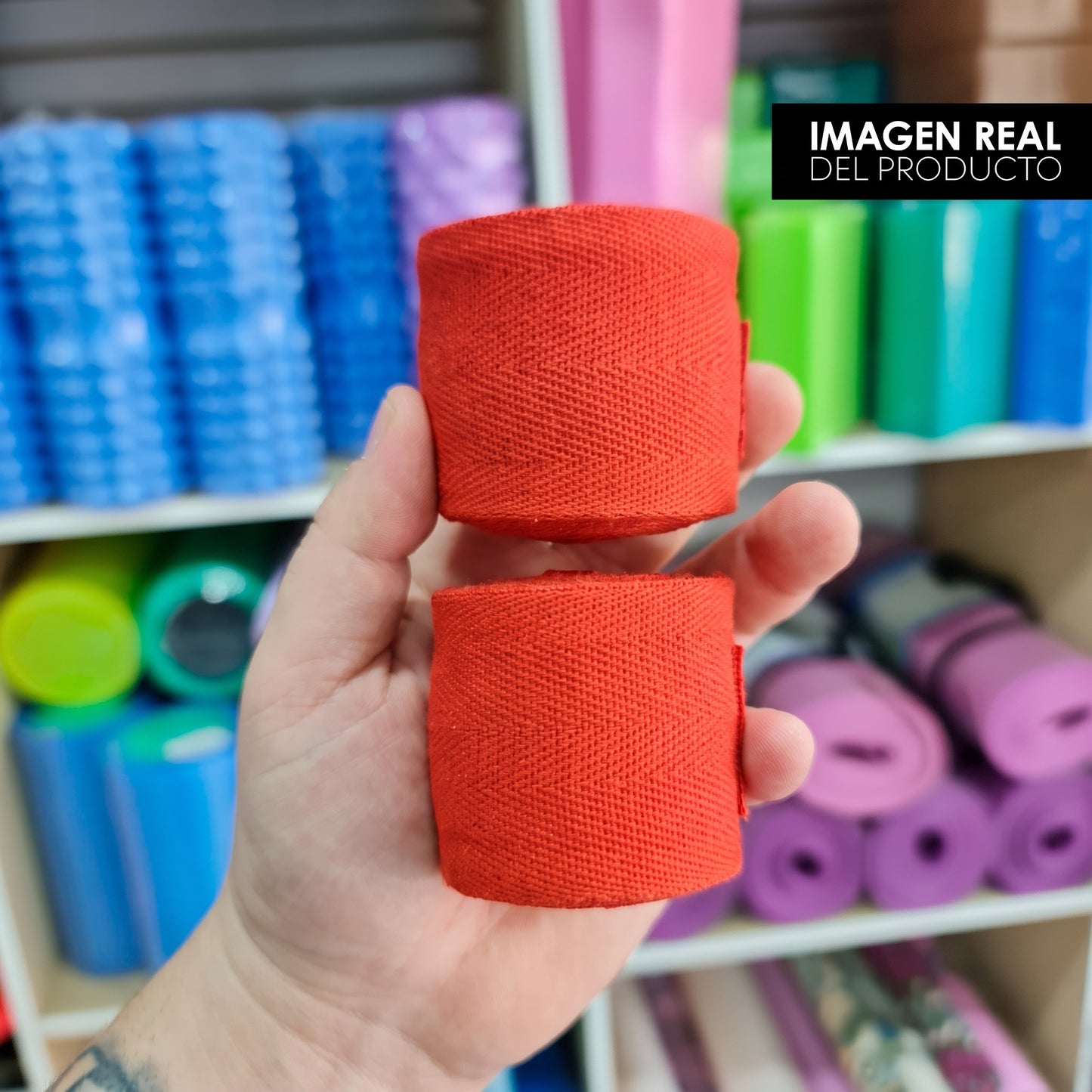 Vendas de Boxeo 5 Metros [5 cm.]
