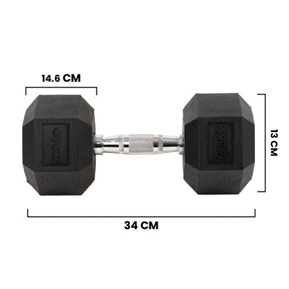 Mancuerna Hexagonal Orcus 12.5kg (Unidad)