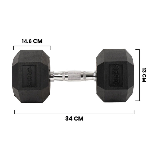 Mancuerna Hexagonal Orcus 12.5kg (Unidad)