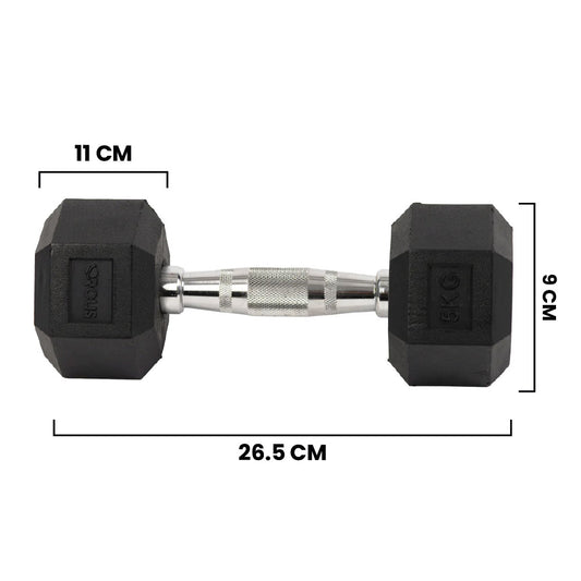 Mancuerna Hexagonal 5kg Orcus (Unidad)