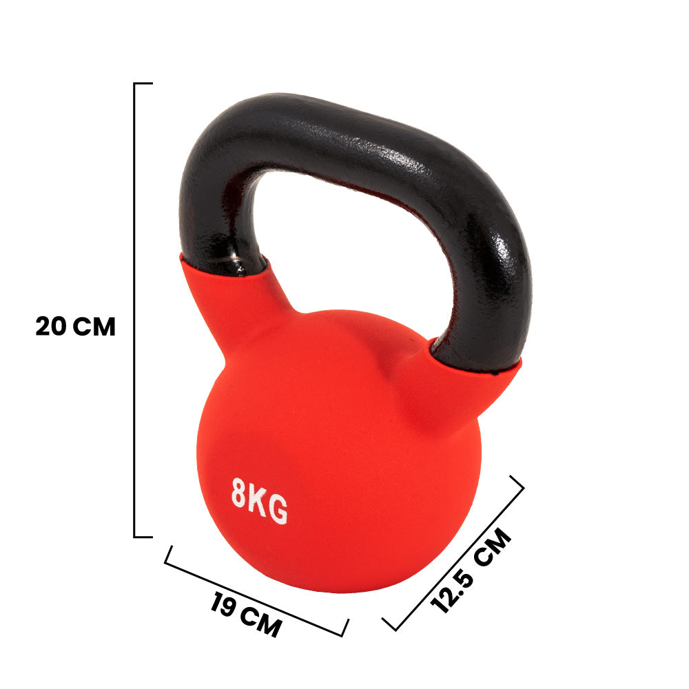 Kettlebell Rubber 8Kg