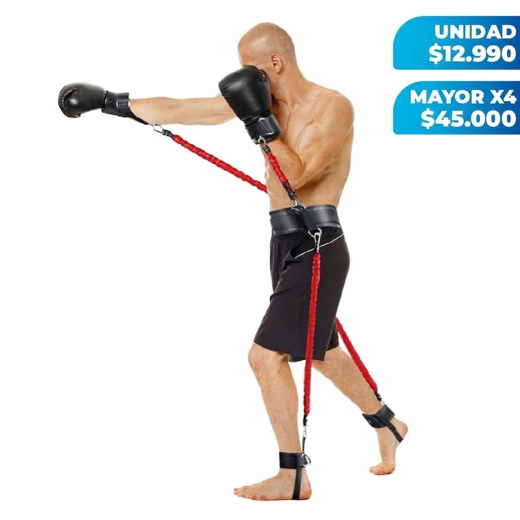 Pack X4 Cinturón de Resistencia Boer Sport