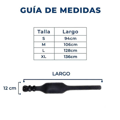 Cinturón de Levantamiento PU Hebilla