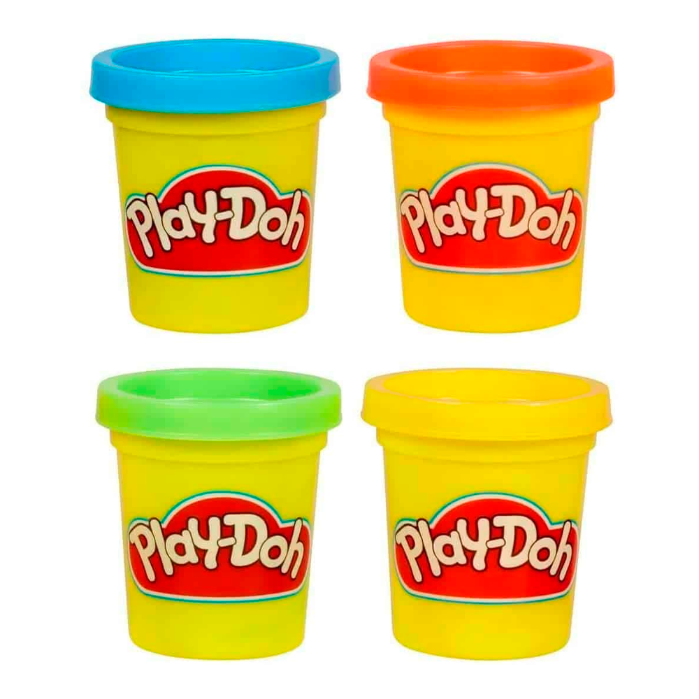 PLAY-DOH MINI 4 PACK HASBRO COLORES