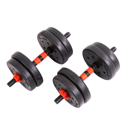 Set Mancuernas Unibles 15kg Pvc