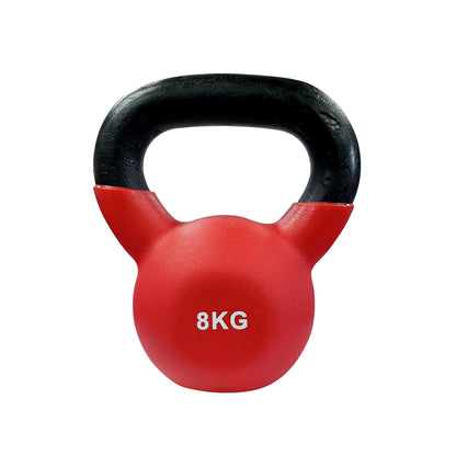 Pack X3 Pesa Rusa Kettlebell 8kg Fierro Vinilo